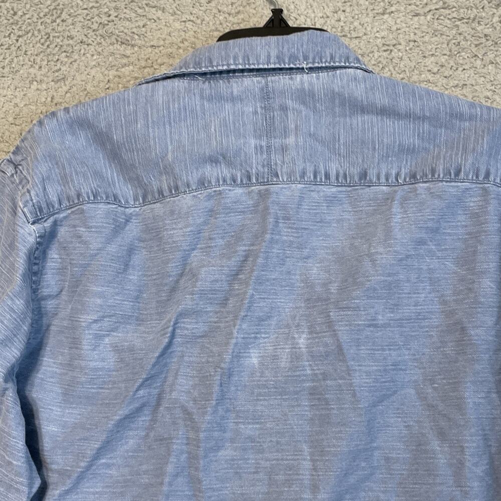 Zara Womens Relaxed Fit Oversized Denim Overshirt XL Pocket - Picture 15 of 15